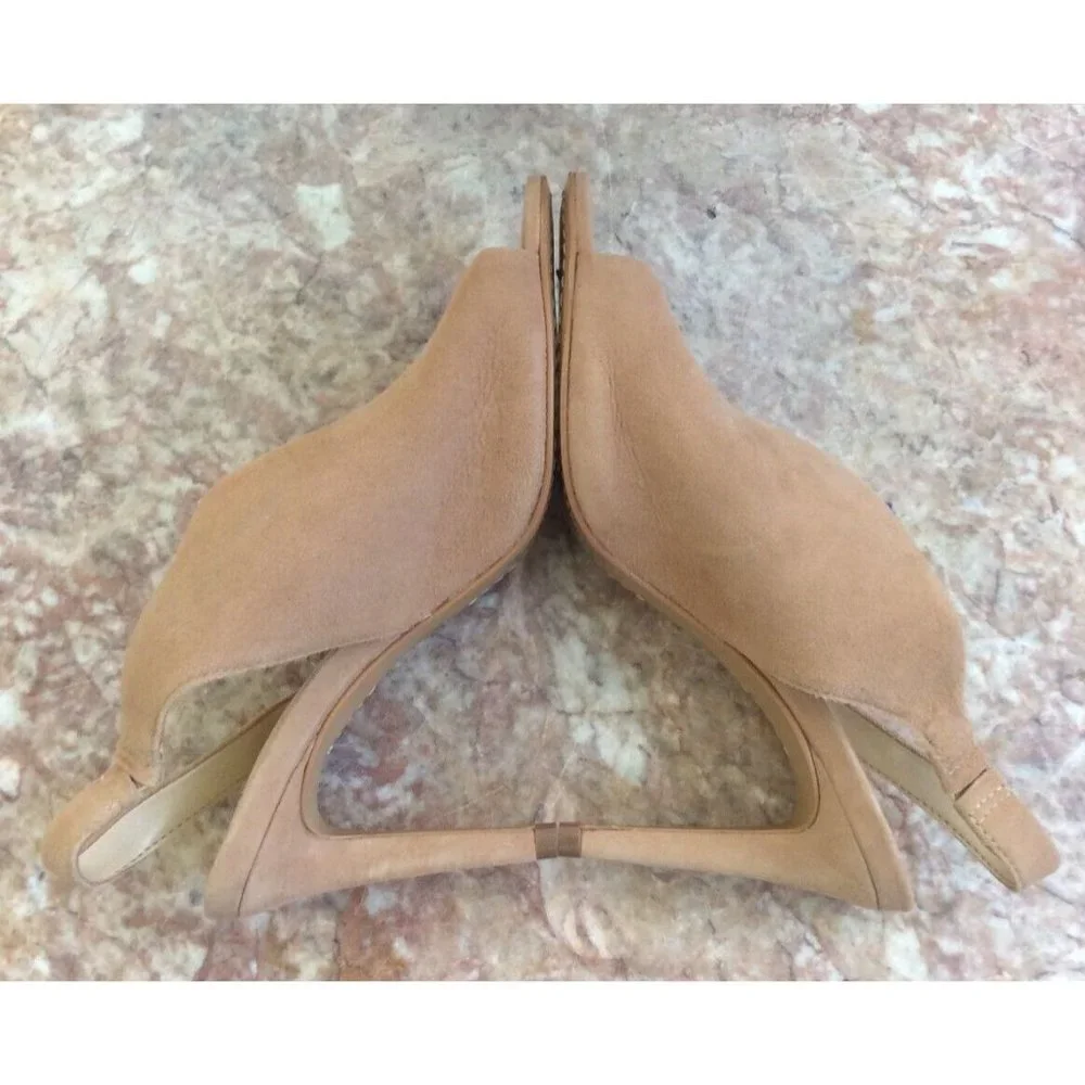 New Vince Camuto Women's Crasantha Open-Toe Slingback Heel Sandal Size 5.5, $130